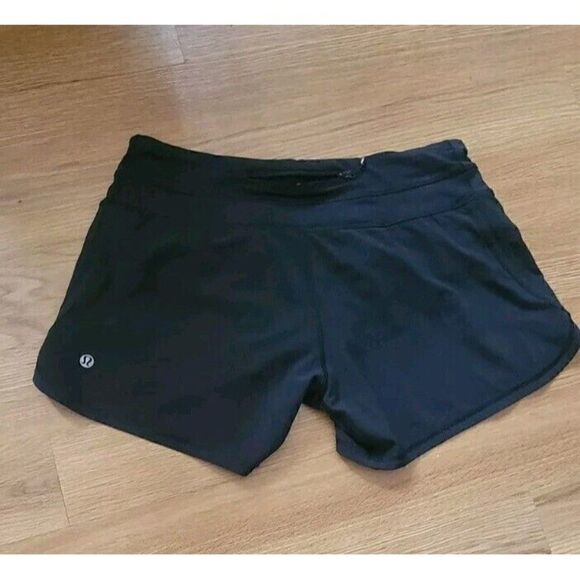 Lululemon Groovy Run Short Black Running Athleisure Short Women's Size 6 - Picture 4 of 10